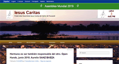 Desktop Screenshot of iesuscaritas.org